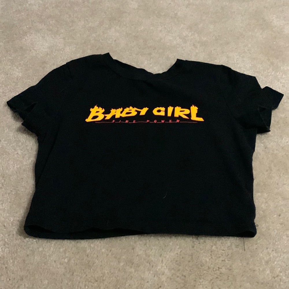 Body fit crop top